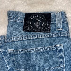 Versace Jeans Collection Sky Blue Relaxed women’s Denim